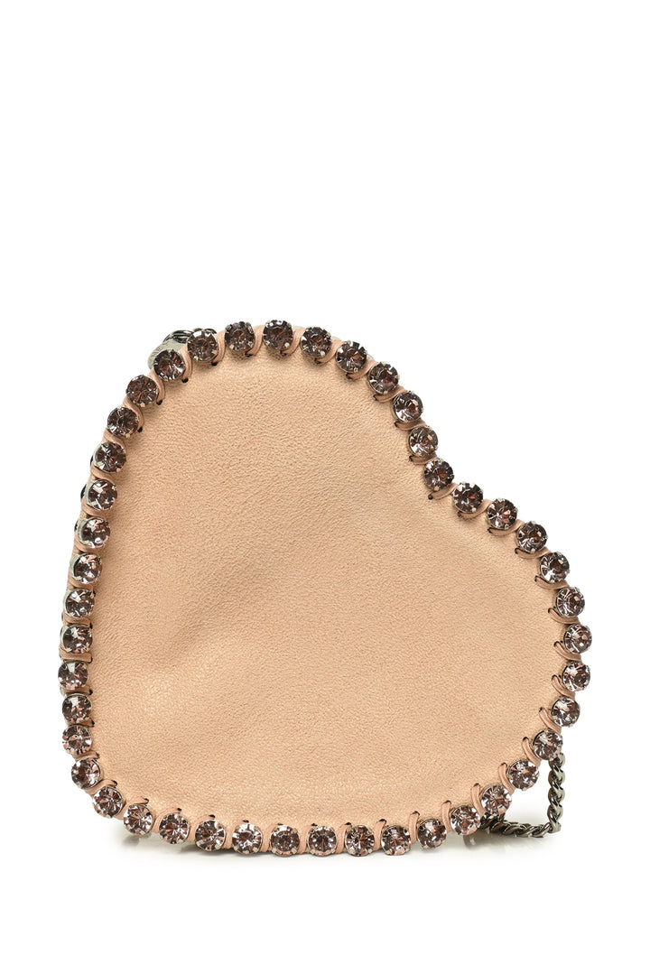 Stella Mccartney Shaggy Deer Falabella Heart Crossbody