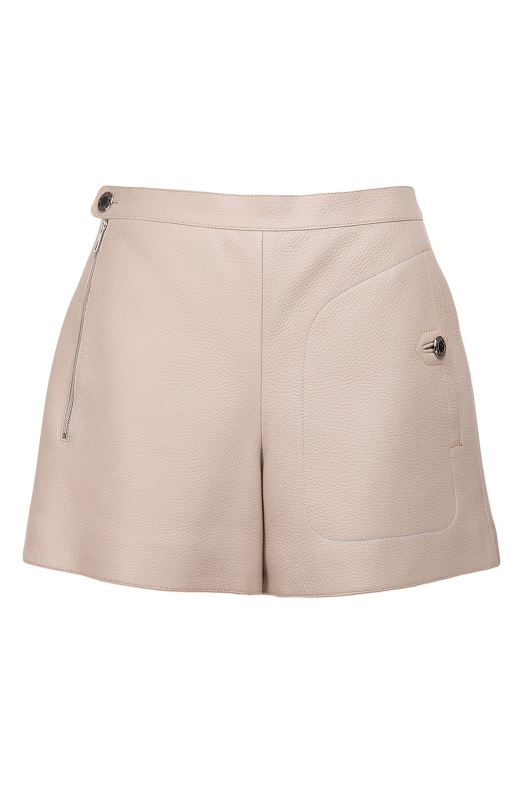 Hermes Size 36 Deerskin Leather Shorts