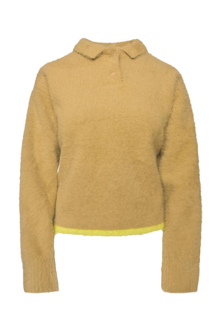 Jacquemus Size 40 Le Polo Neve Fluffy Sweater