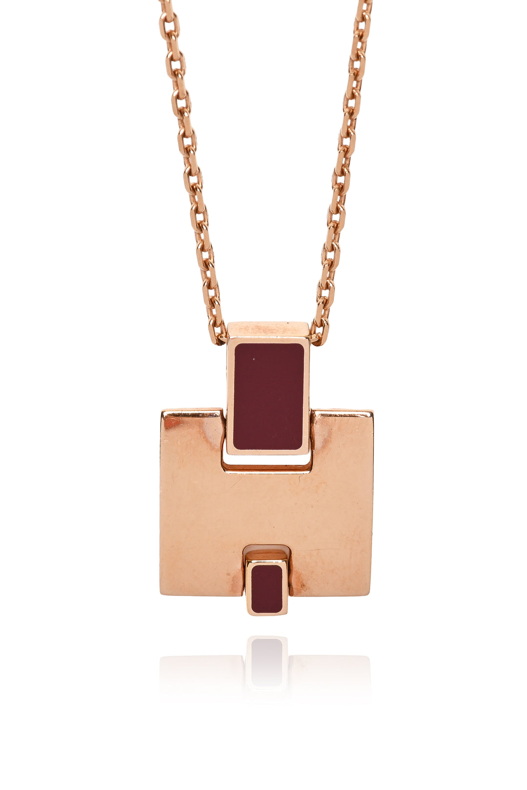 Hermes Eileen H Pendant Necklace