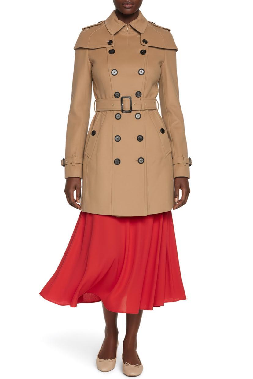 Burberry Size 2 Hamerton Double Breasted Coat