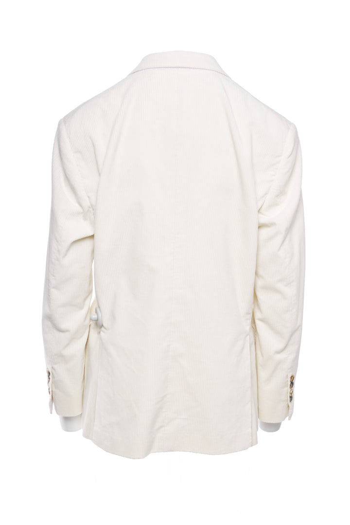 Brunello Cucinelli Size 40 Men's Single Breasted Cotton Blazer