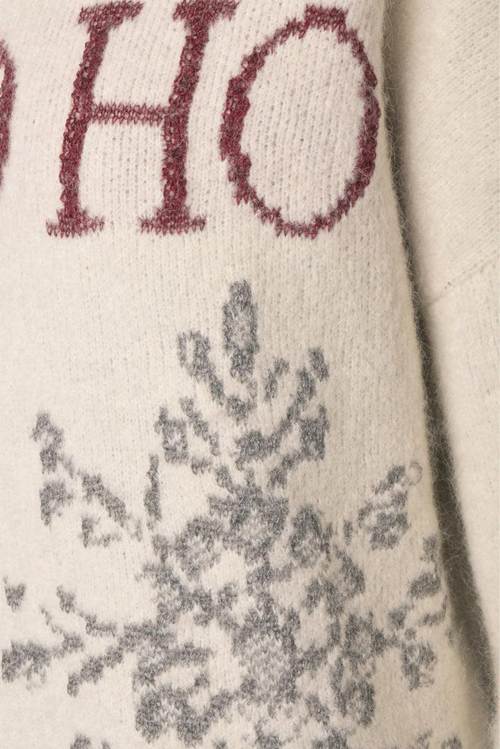 Sara Pacini Size OS Ho Ho Ho Graphic Sweater