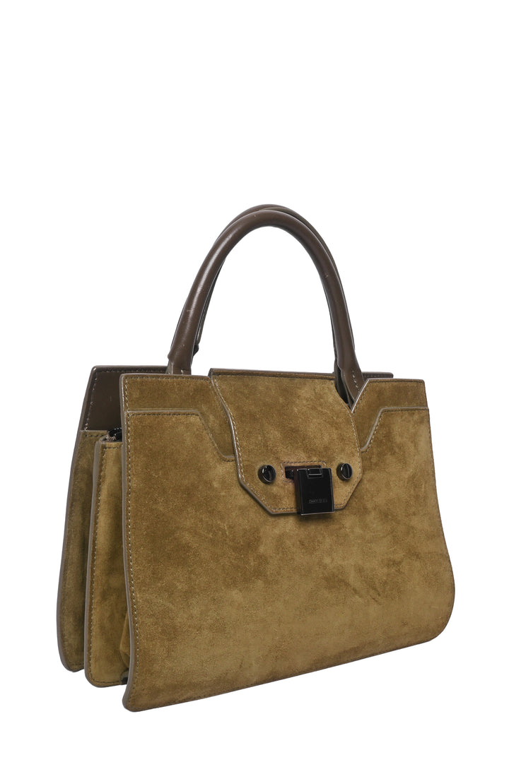 Jimmy Choo Suede Rebel Tote