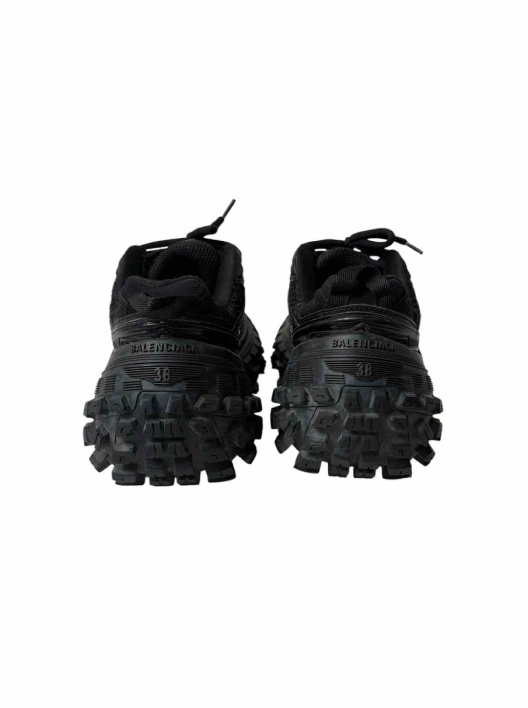 Balenciaga Size 38 Men's Bouncer Mesh & Rubber Sneakers