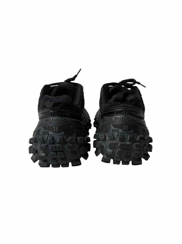 Balenciaga Size 38 Men's Bouncer Mesh & Rubber Sneakers
