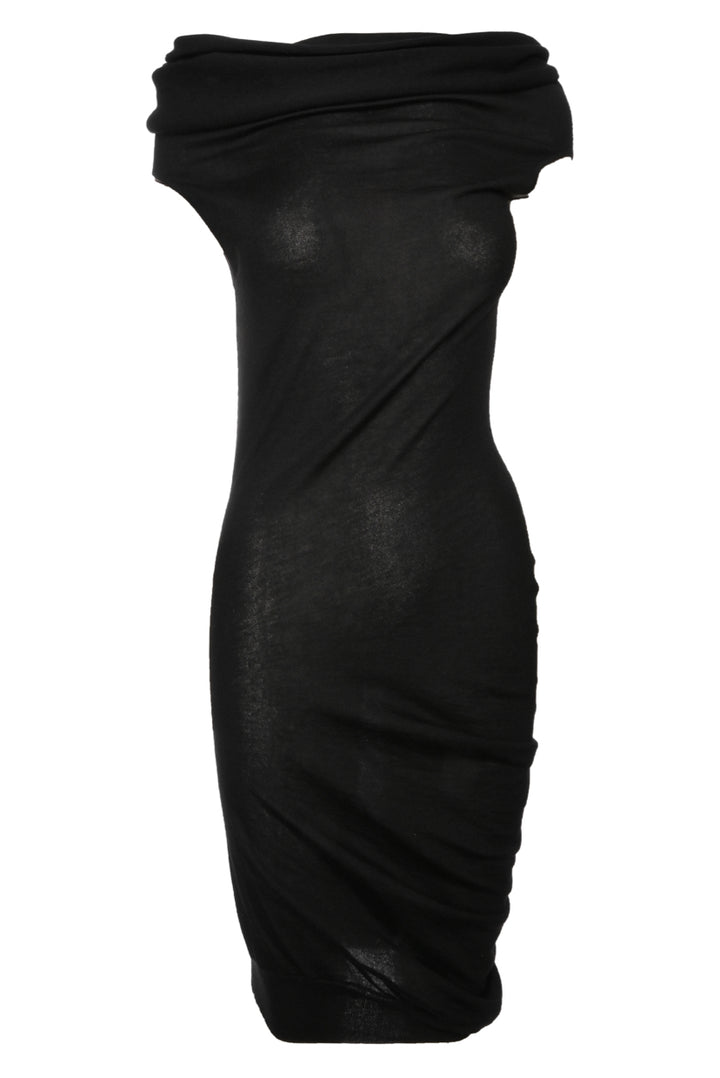 Alexander Mcqueen Size S Cashmere Cowl Neck Dress