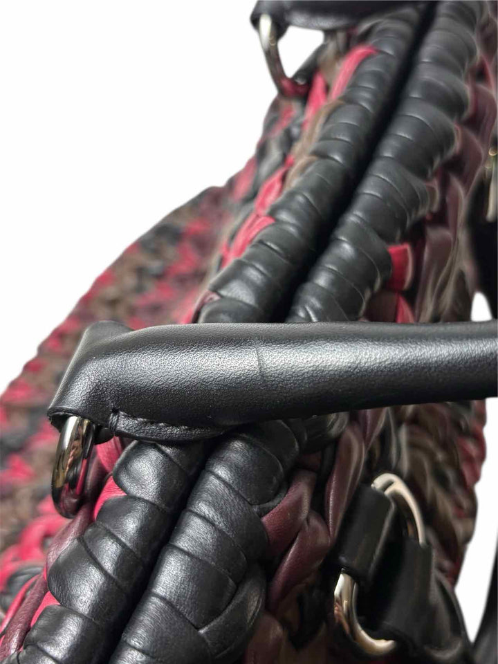 Prada Woven Leather Purse