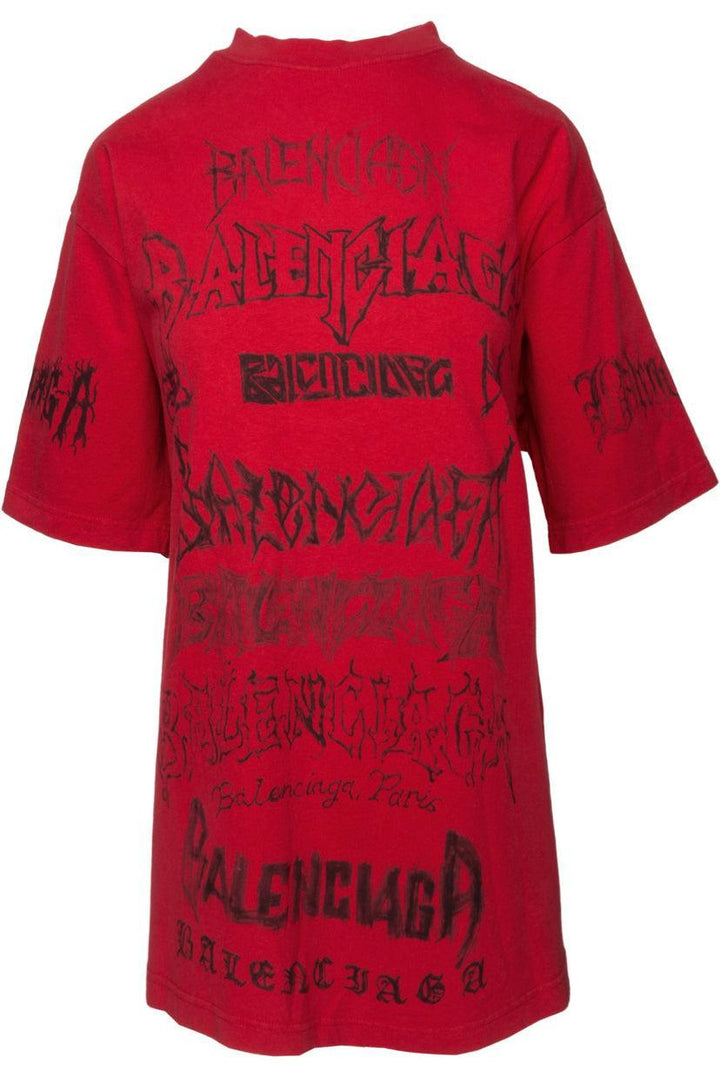 Balenciaga Size XXS Men's DIY Metal Logo T-shirt