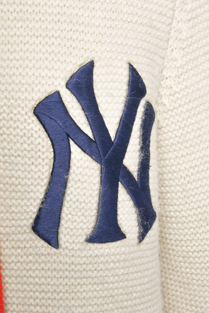 Gucci x MLB Size S New York Yankees Alpaca-Blend Cardigan