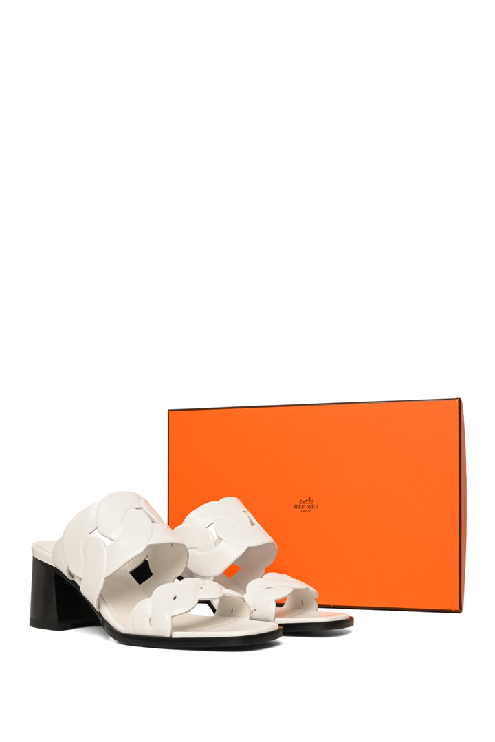 Hermes Size 38 Gaby 60 Sandals