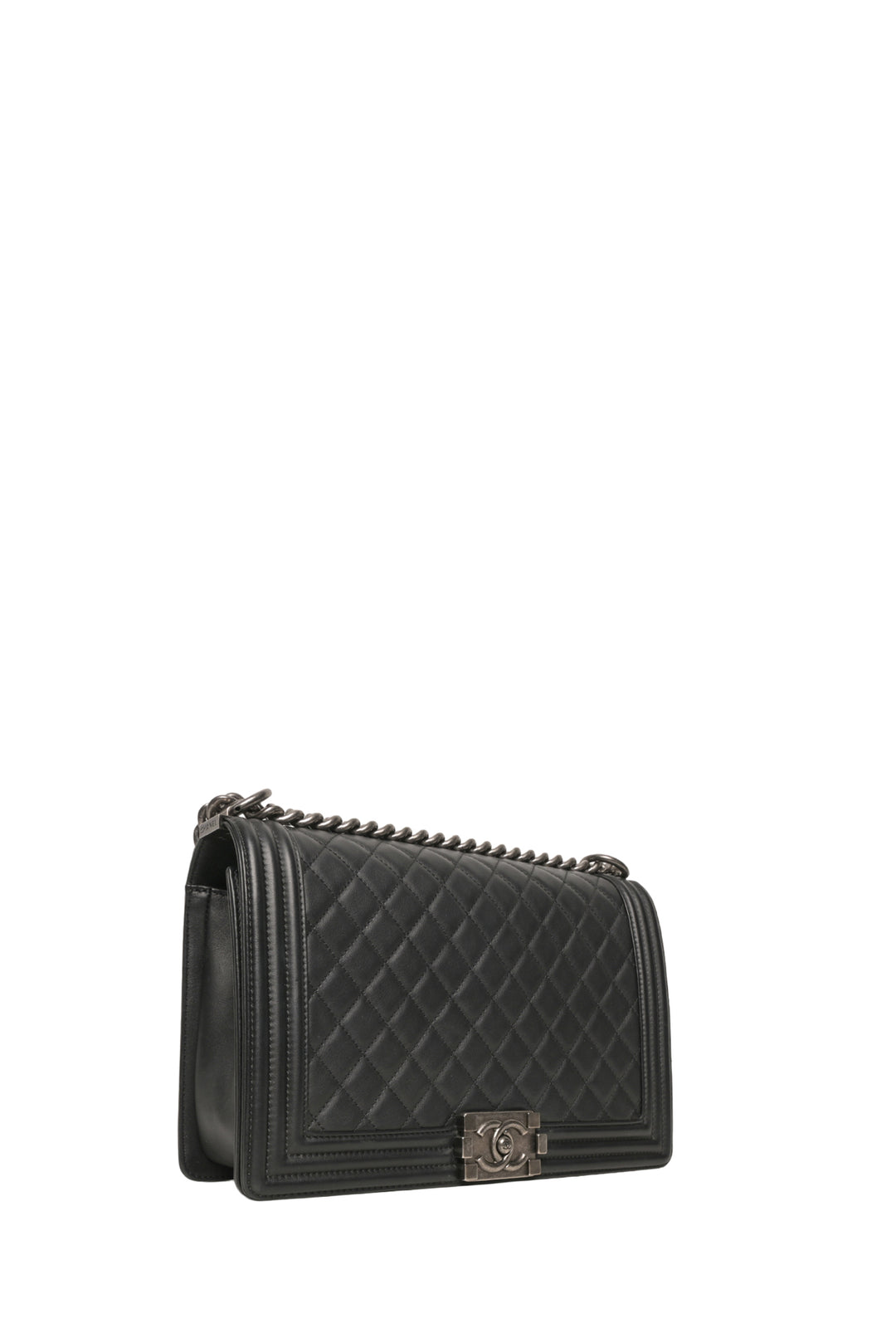 Chanel Quilted Lambskin Medium Boy Bag