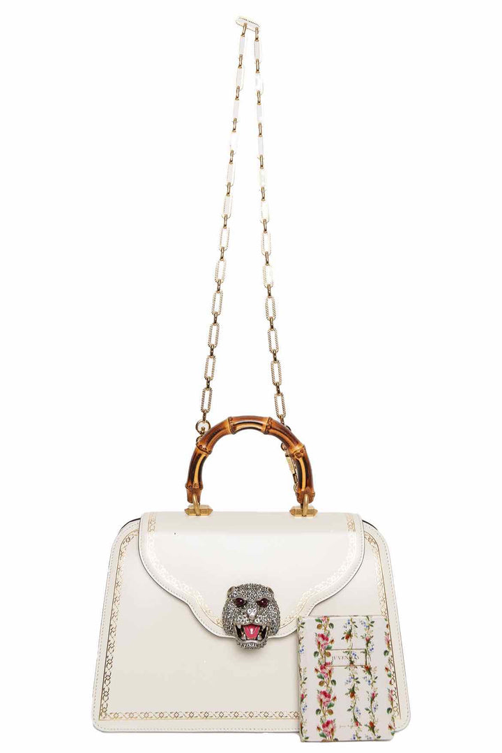 Gucci Thiara Bamboo Medium Top Handle Purse