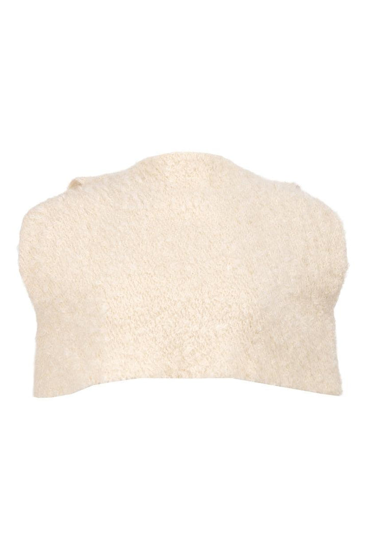 Jil Sander Size 34 Bow Mohair-Blend Cape