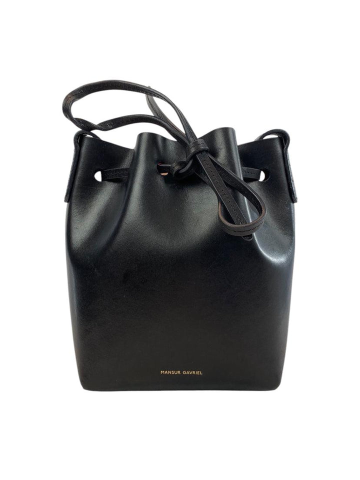 Mansur Gavriel Leather Bucket Bag Crossbody