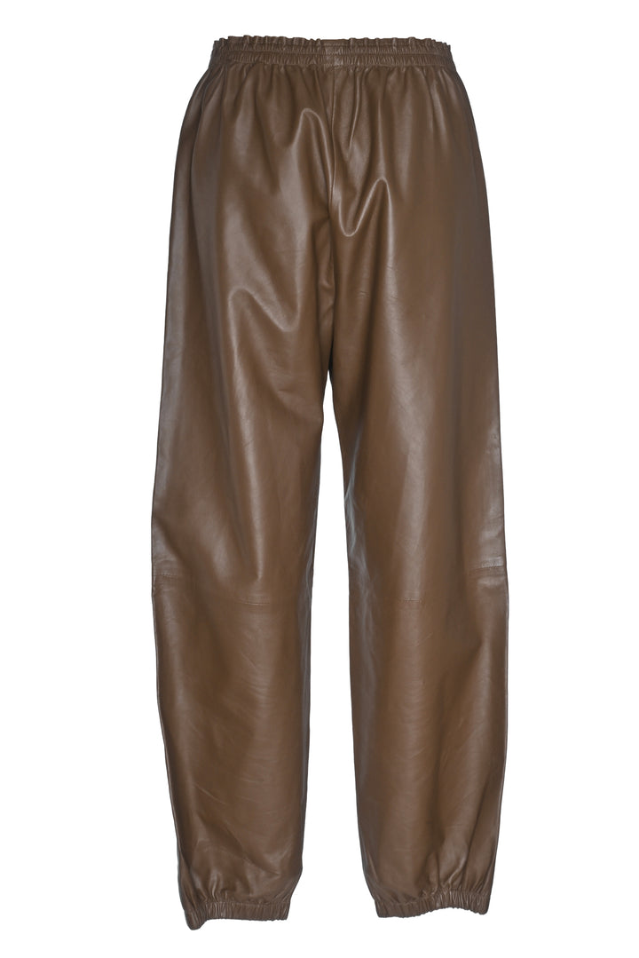 Joseph Size 38 Leather Joggers