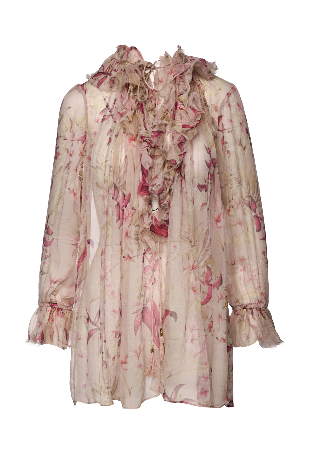 Zimmermann Size 1 Winsome Ruffle Top