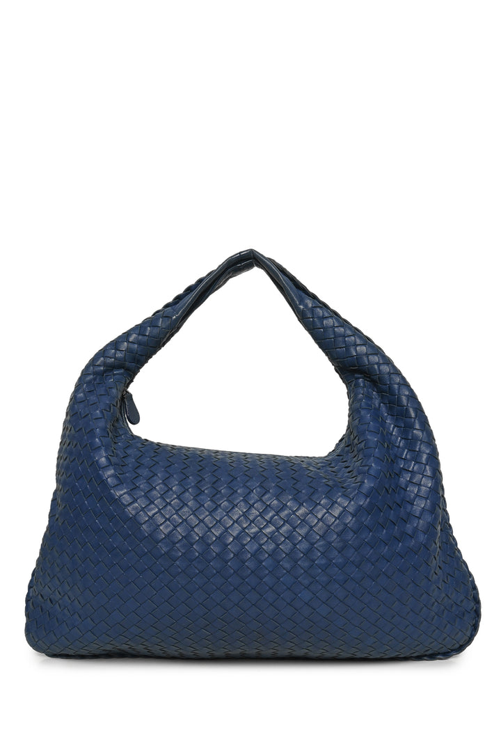 Bottega Veneta Intrecciato Woven Nappa Leather Large Veneta Hobo