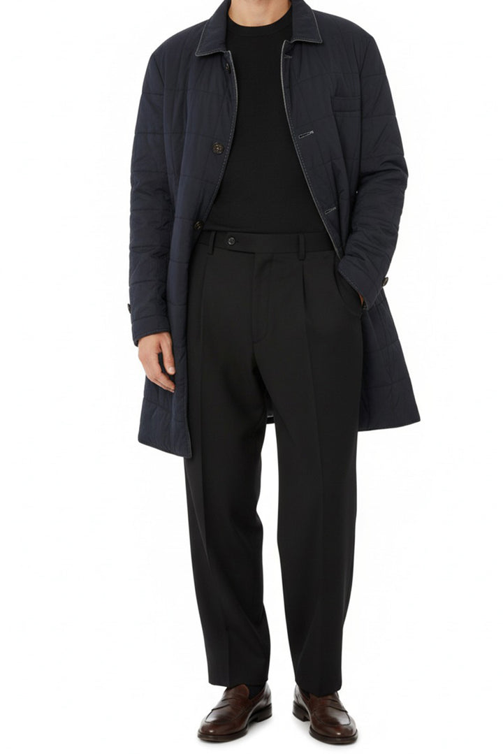 Brunello Cucinelli Size 40 Men's Cashmere & Nylon Reversible Coat