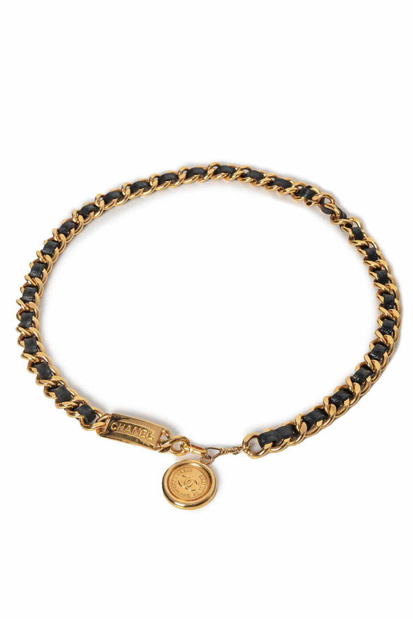 Chanel 1986 Vintage Chanel Cambon Golden Belt/Necklace