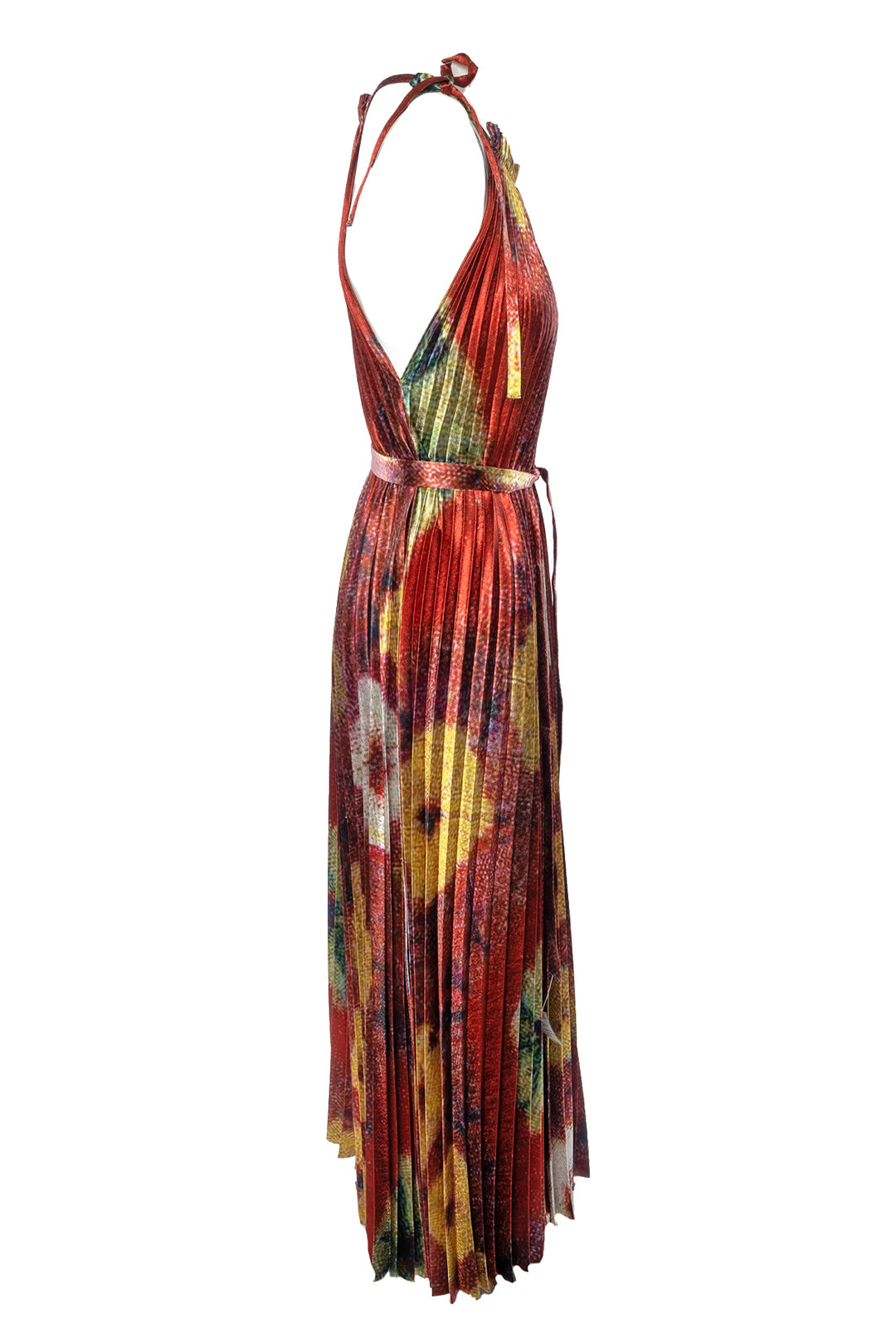 Ulla Johnson Size 10 Pleated Maxi Dress