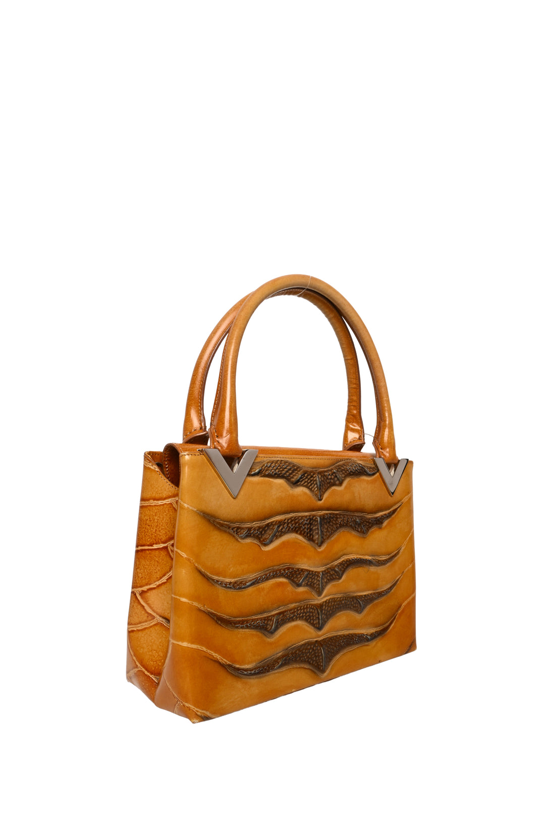 Valentino Couture Vintage VSling Roar Top Handle Shoulder Bag