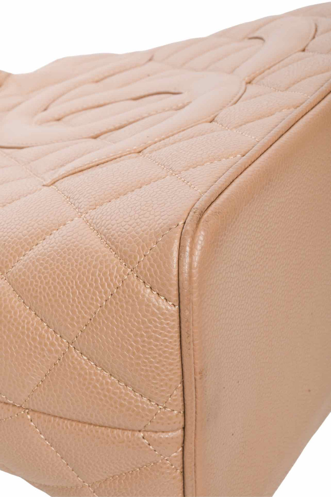 Chanel 2002-2003 Caviar Medallion Tote