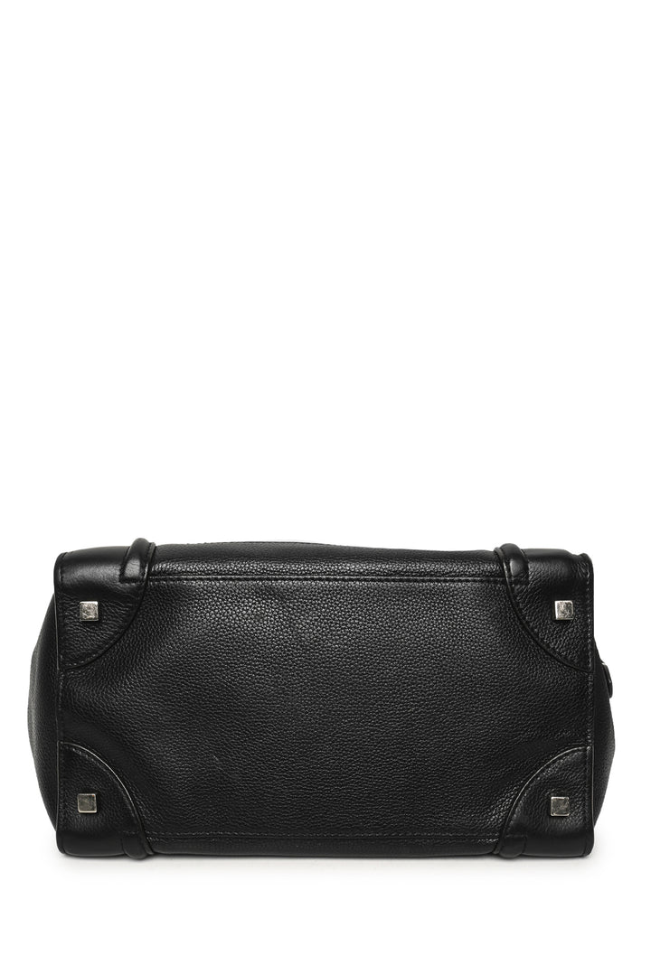 Celine 2013 Pebbled Leather Mini Luggage Tote