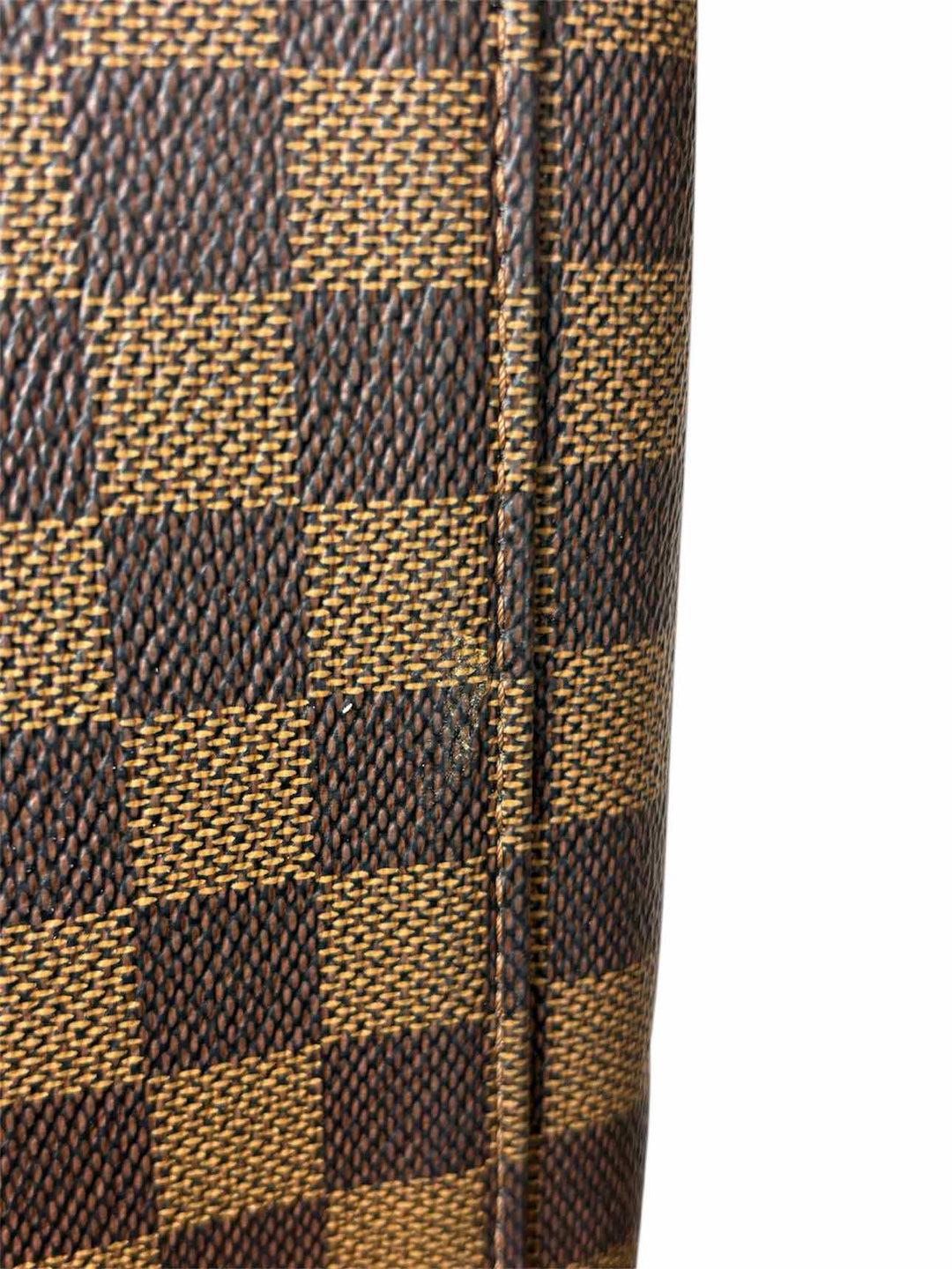 Louis Vuitton Cuir Taurillon Damier Ebene Normandy Magnolia Purse