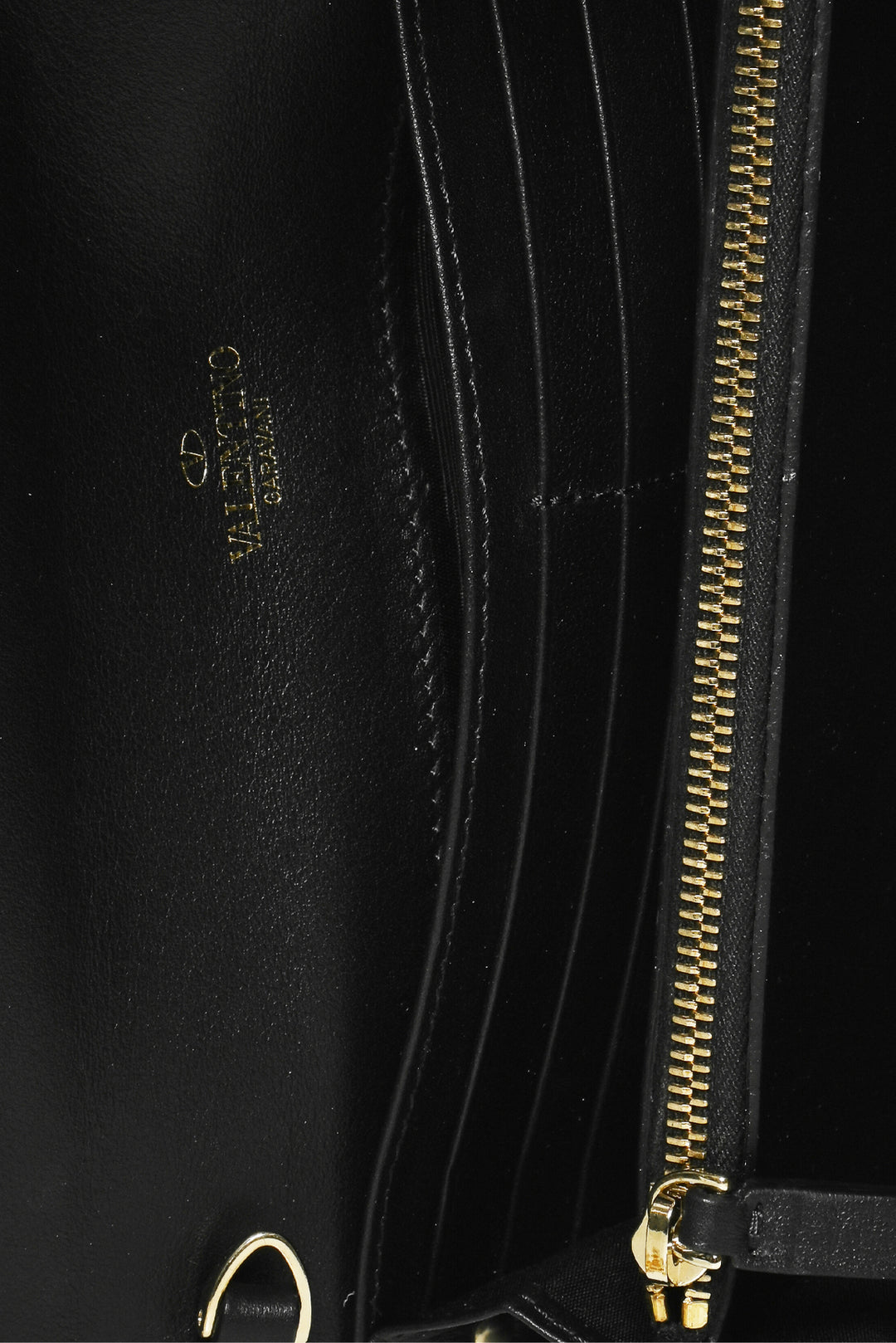 Valentino Rockstud Flap Wallet Clutch