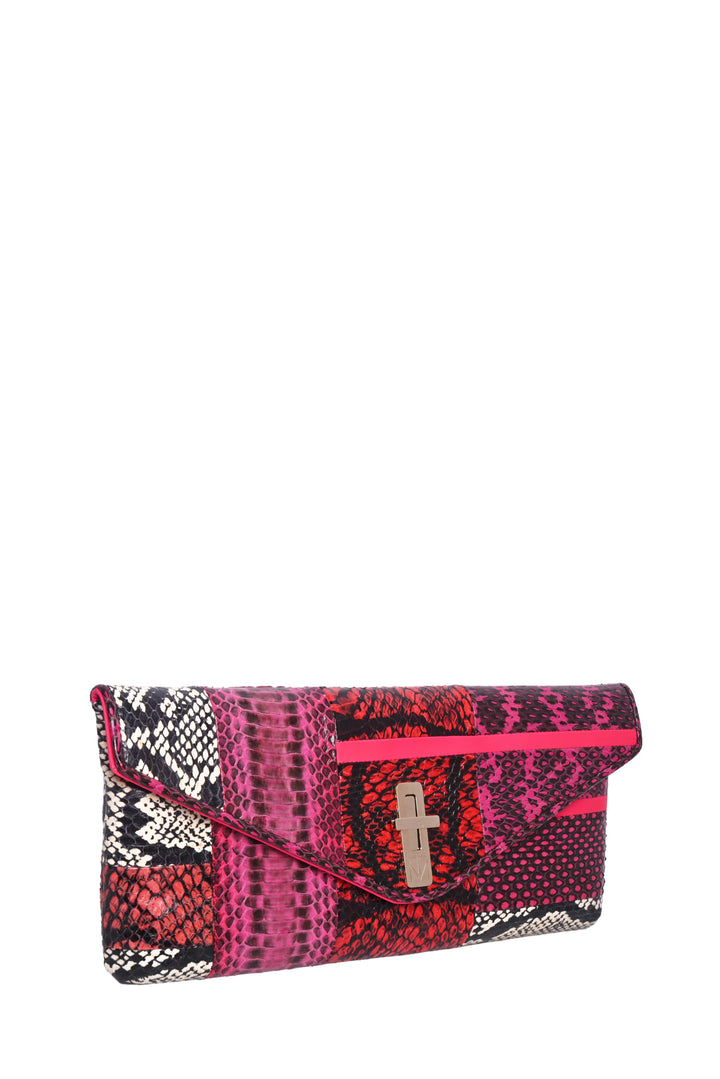 Tamara Mellon Snakeskin Clutch