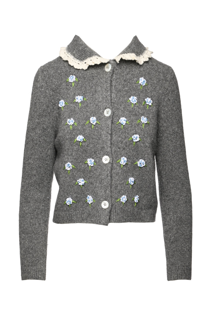Shushu/Tong Size 6 Floral Cardigan
