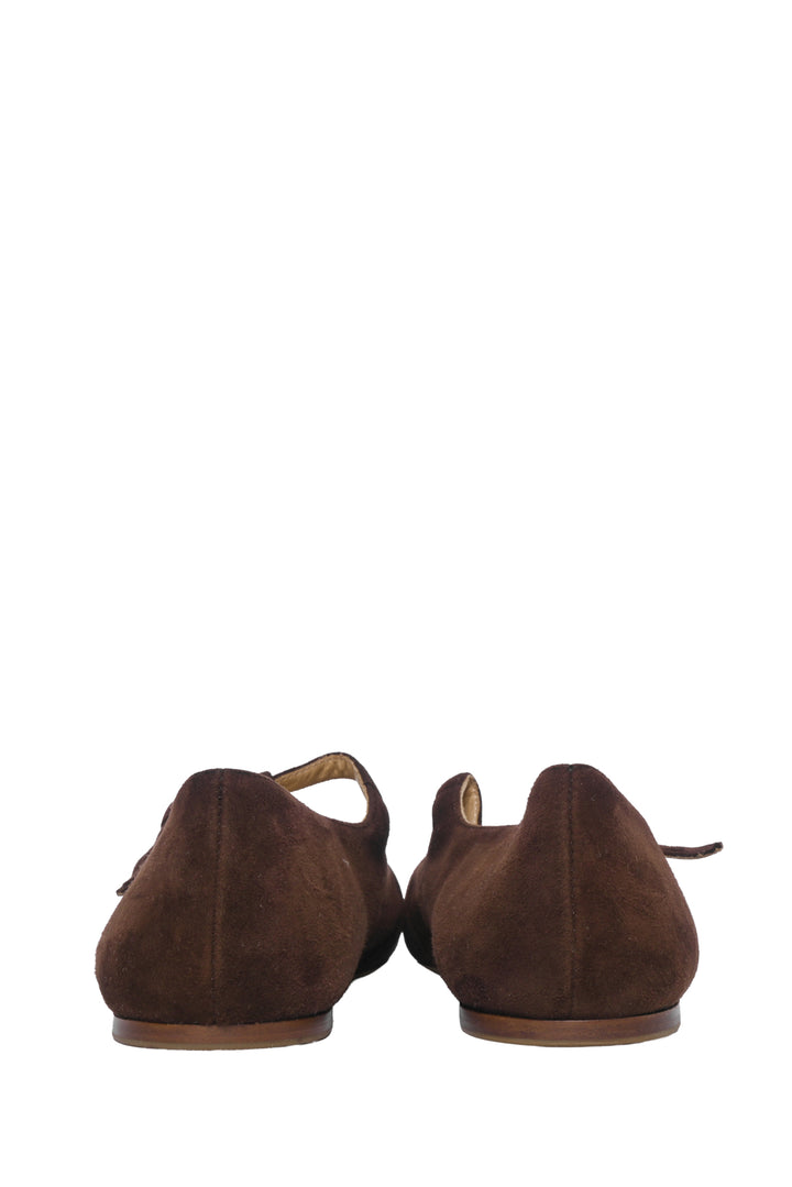 Gabriela Hearst Size 37.5 Lola Suede Flats