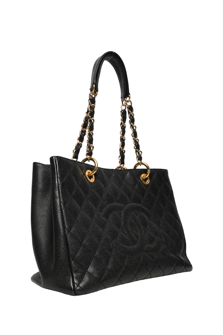 Chanel 2010-2011 Caviar Quilted Grand Shopping Tote