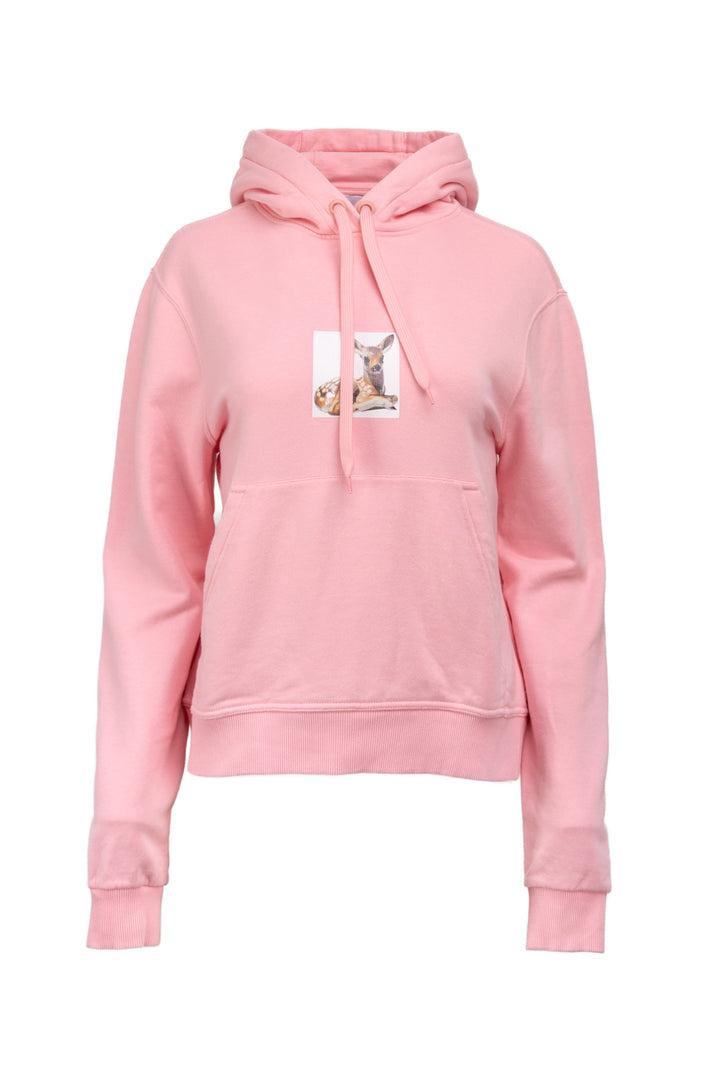 Burberry Size XS Deer Graphic Cropped Sweatshirt