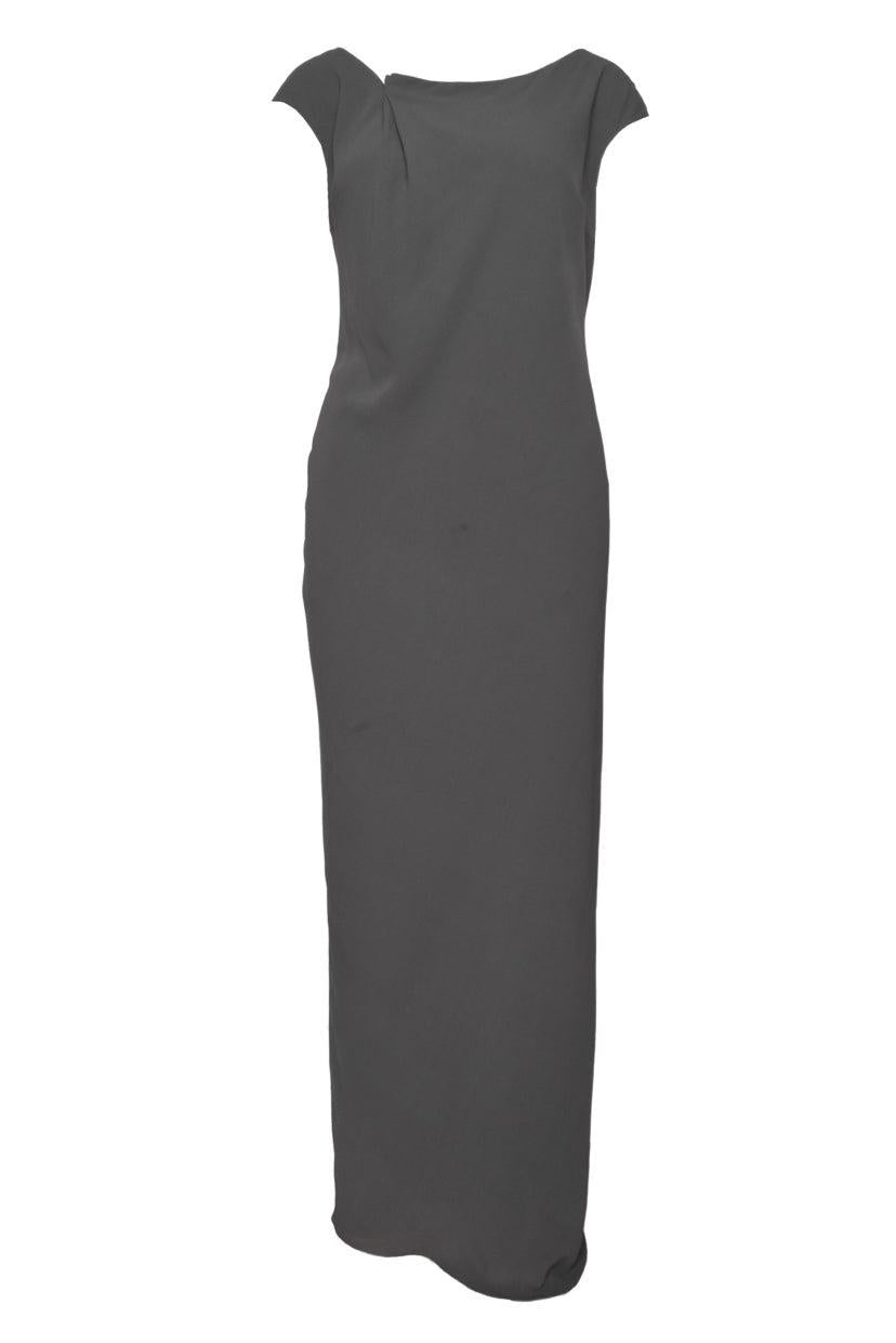 Brunello Cucinelli Size L Backless Monili Silk Dress