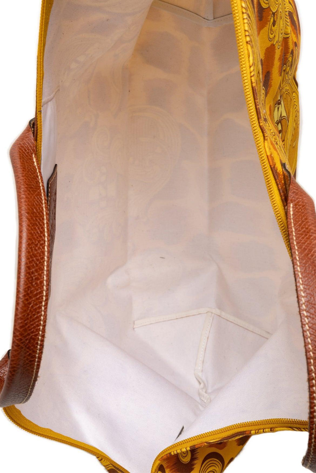 Longchamp x Jeremy Scott S/S 2012 Le Pliage Leopard Flourish Travel Bag Tote