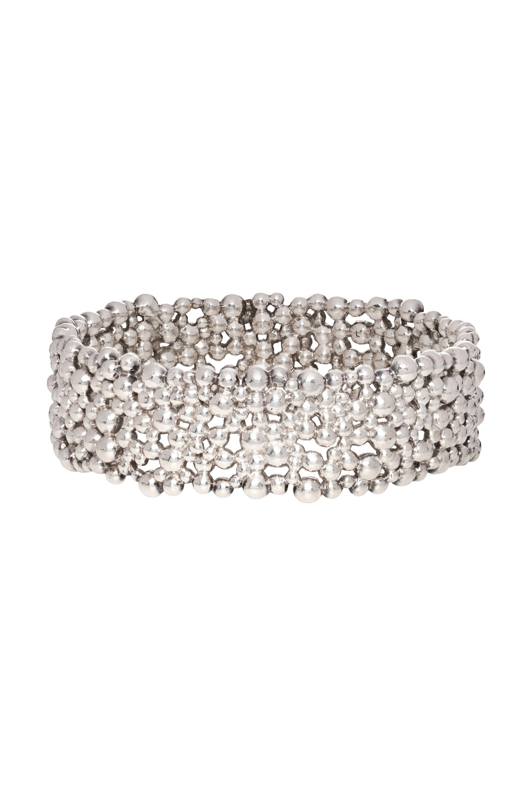 Links of London Size L Effervescence Bubble Bangle Bracelet