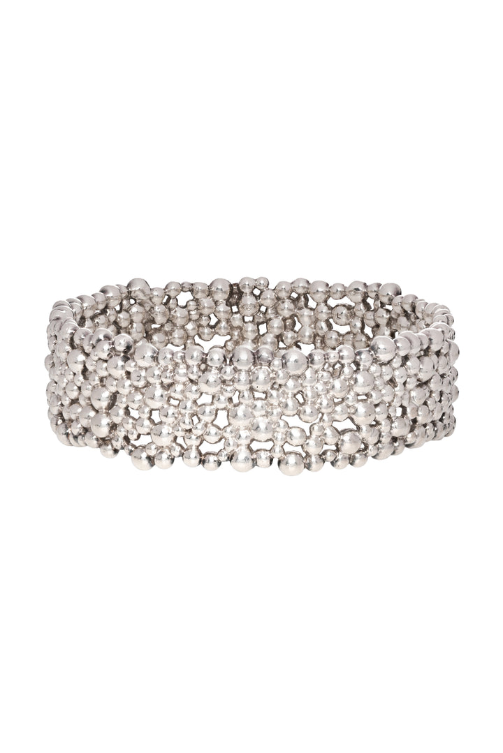 Links of London Size L Effervescence Bubble Bangle Bracelet
