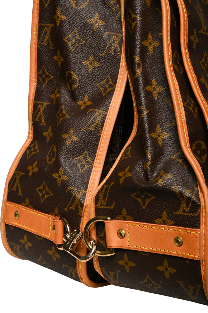 Louis Vuitton 1998 Monogram Portable Bandouliere Garment Bag