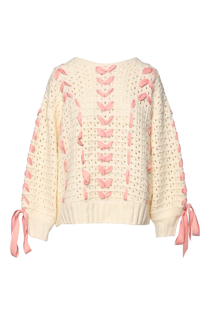 For Love & Lemons Size S Laurel Oversized Sweater