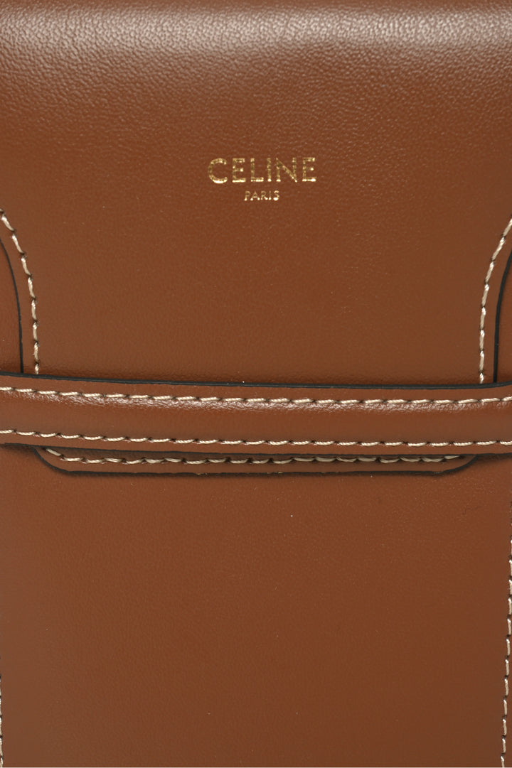 Celine Metal Triomphe Logo Oval Frame Eyewear