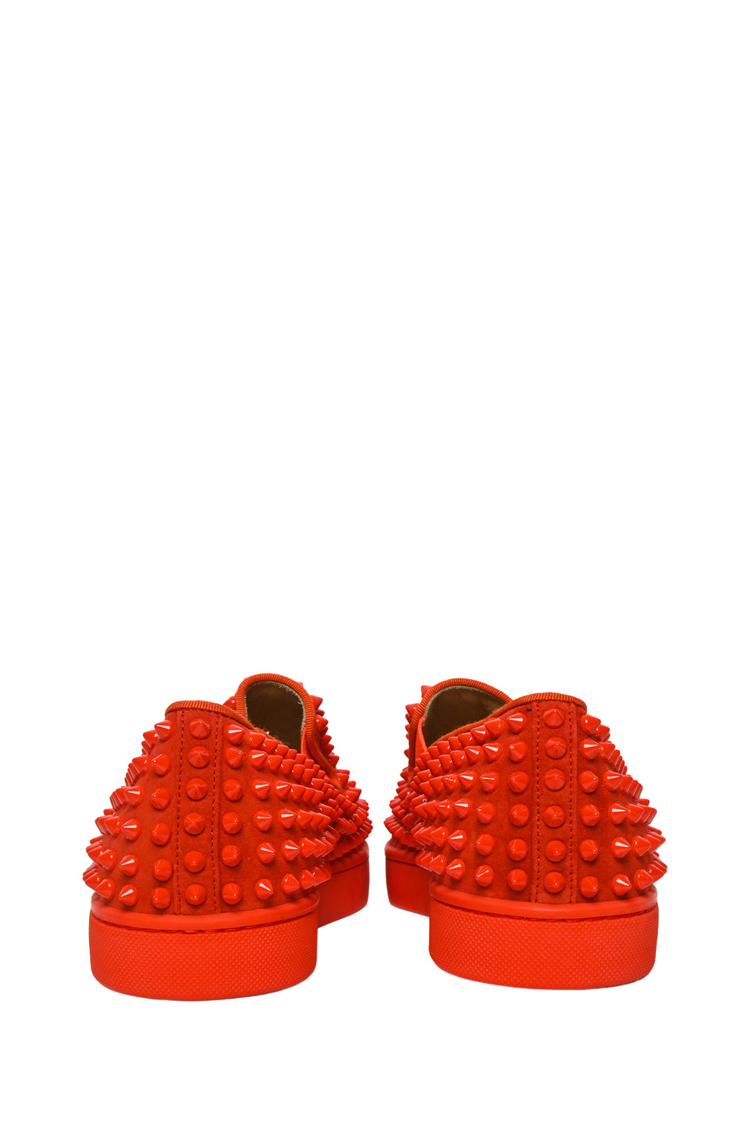 Mens Shoe Size 40.5 Christian Louboutin Men's Roller Boat Spikes Sneakers