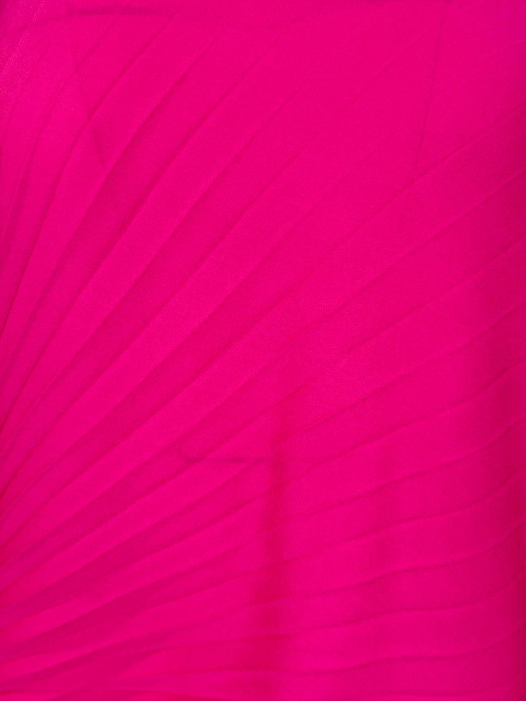 Valentino Size 38 Pleated Silk Georgette Top