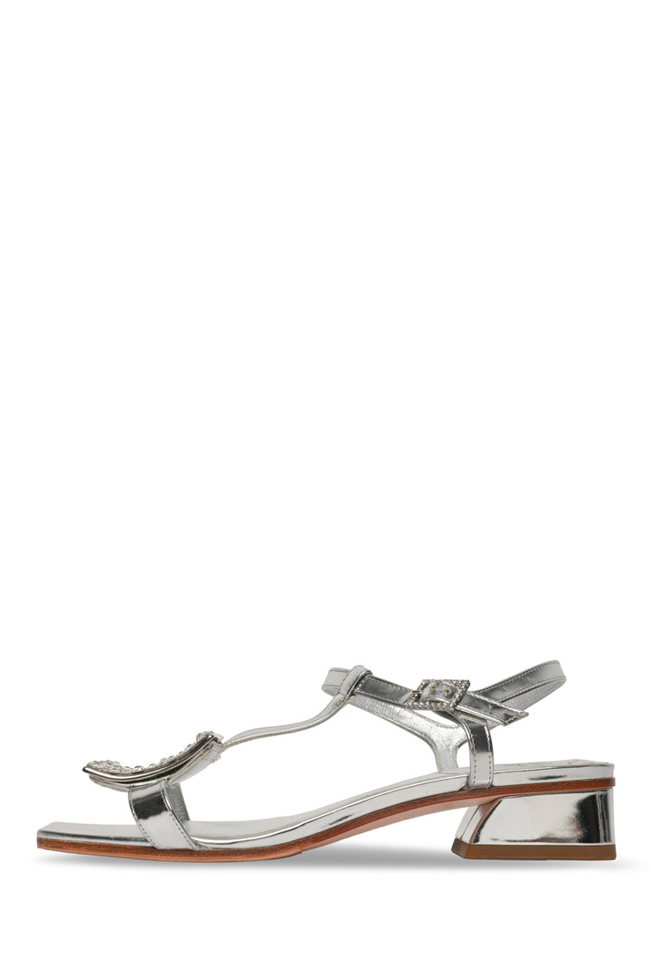 Roger Vivier Size 36 Embellished Bikiviv' Leather Sandals