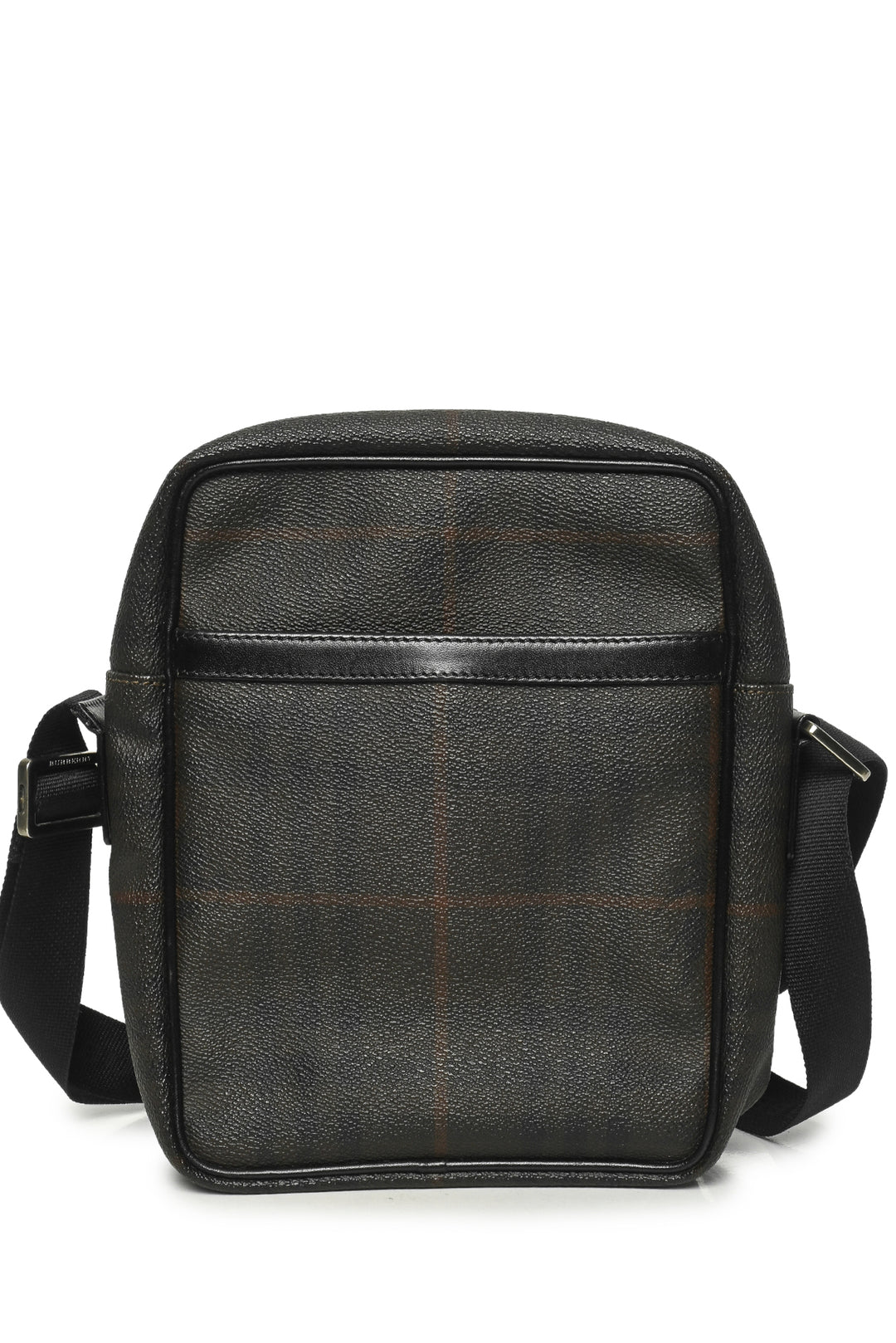 Burberry Coated Canvas Check Crossbody