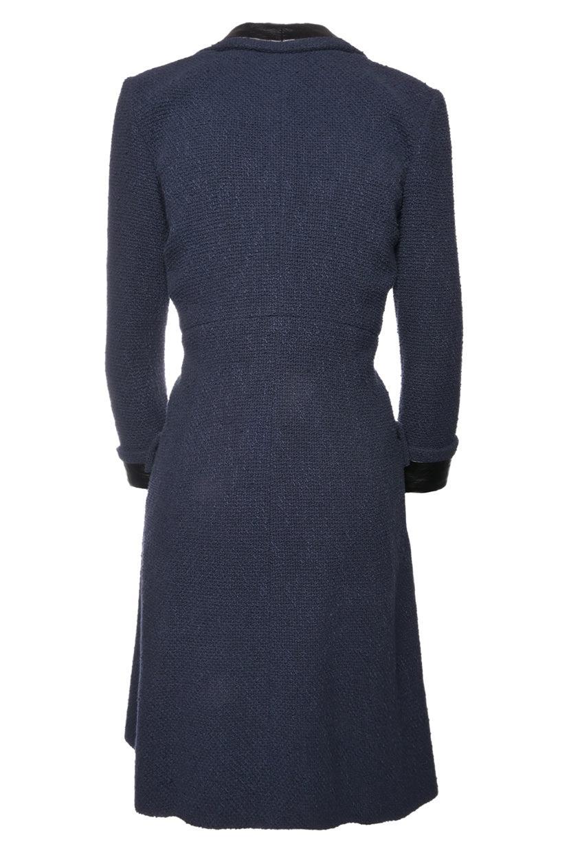 Chanel Size 36 CC Buttons Tweed Coat