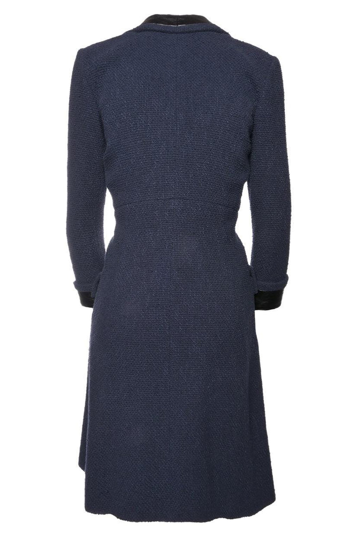 Chanel Size 36 CC Buttons Tweed Coat