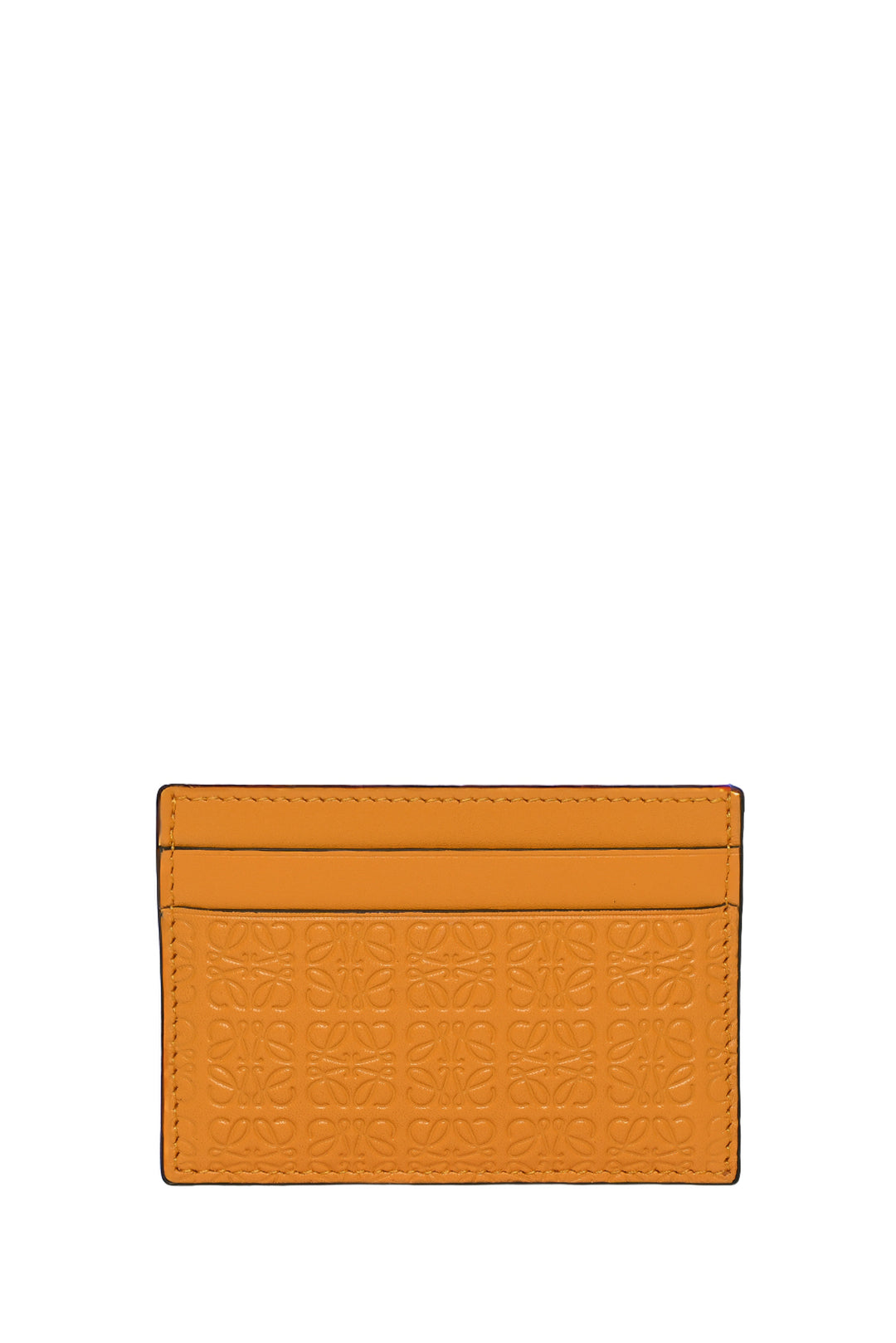 Loewe Repeat Anagram Embossed Leather Card Holder Wallet
