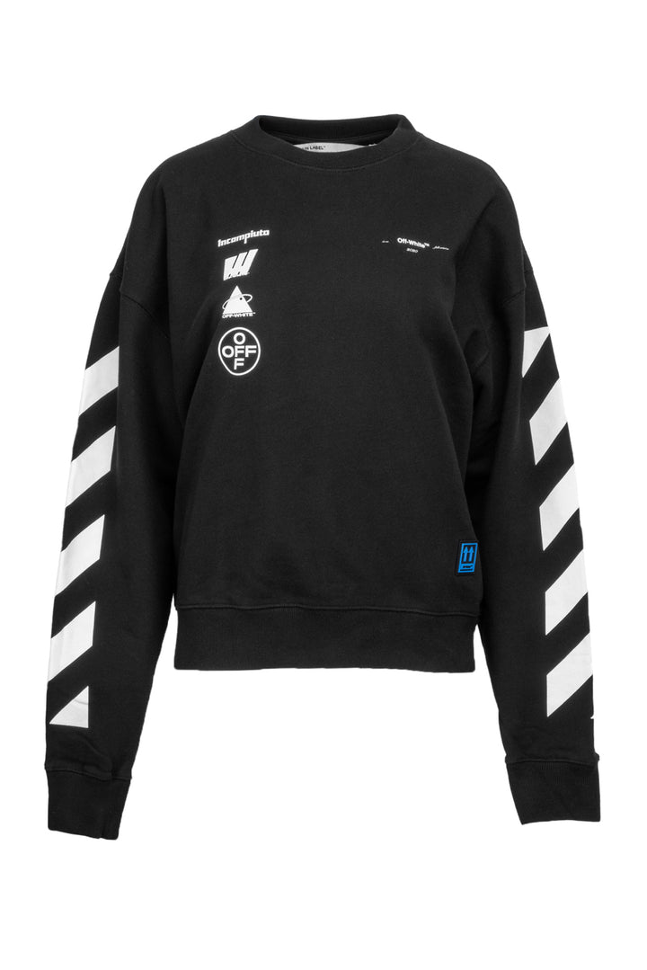 Off White Size M Diag Mariana De Silva Crewneck